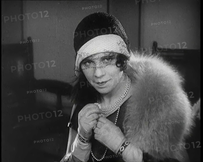 Scene from the Film 'The Compulsory Husband': Female Actor, 1920s. Creator: British Pathe Ltd.