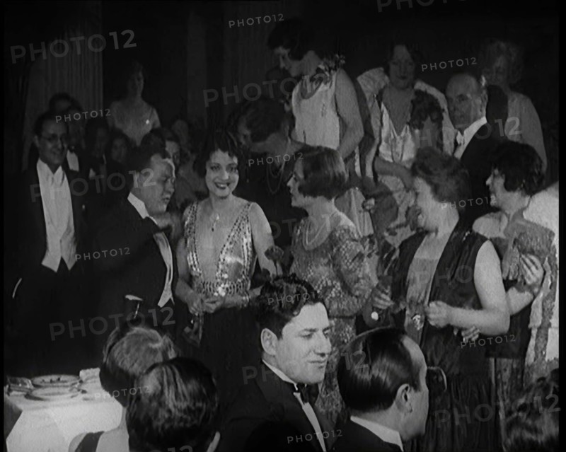 Actress Tallulah Bankhead and Singer Sophie Tucker Together in a Nightclub, 1924. Creator: British Pathe Ltd.