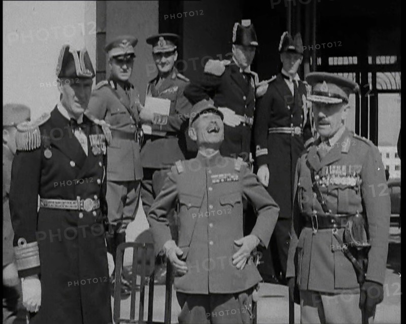 British and Japanese Military Leaders and Officials..., 1937. Creator: British Pathe Ltd.