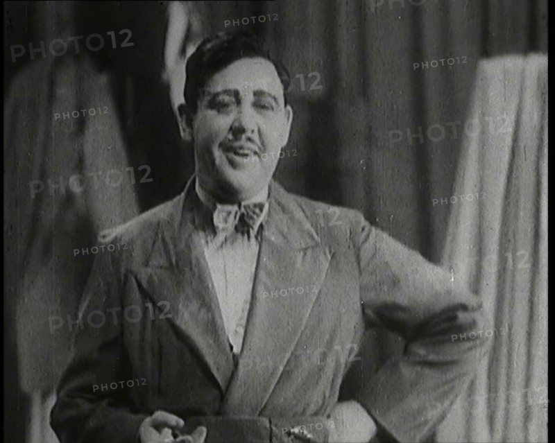 The Actor Charles Laughton in Costume and in Character For Edgar Wallace's Gangster..., 1920s. Creator: British Pathe Ltd.