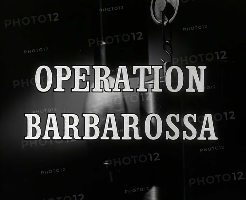 Operation Barbarossa - title card, 1941.  Creator: British Pathe Ltd.