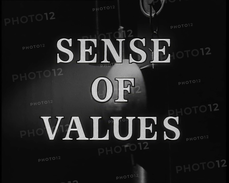 Sense of Values - title card, 1937.  Creator: British Pathe Ltd.
