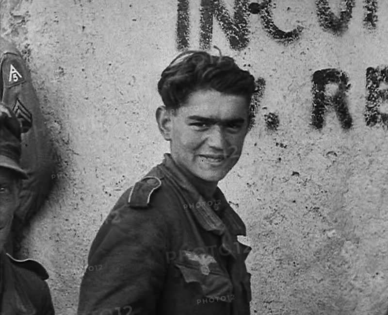 German Troops in an Italian Town, 1943-1944. Creator: British Pathe Ltd.