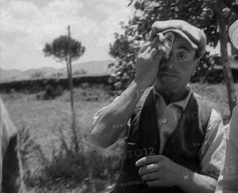 An Italian Man in the Countryside, 1944. Creator: British Pathe Ltd.