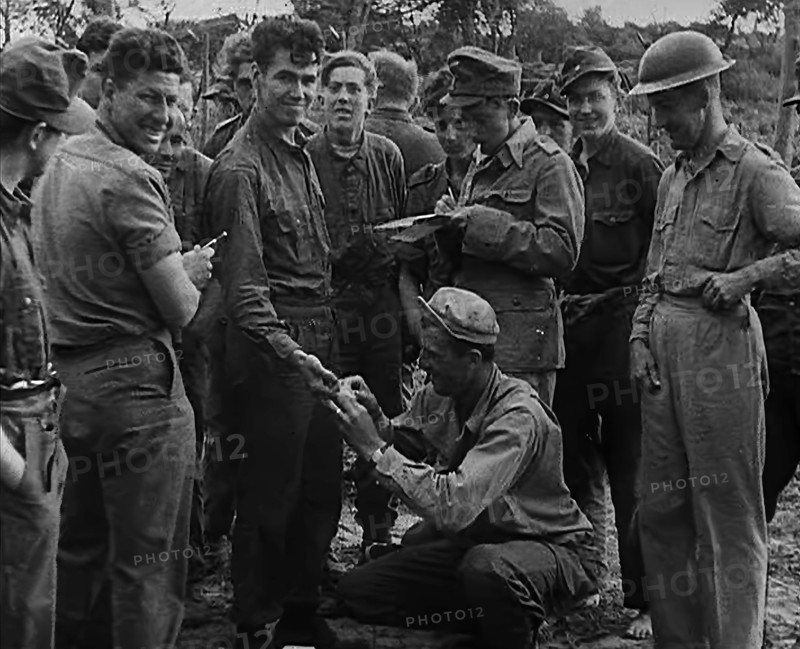 German Prisoners of War, Somewhere in Italy, 1943-1944. Creator: British Pathe Ltd.