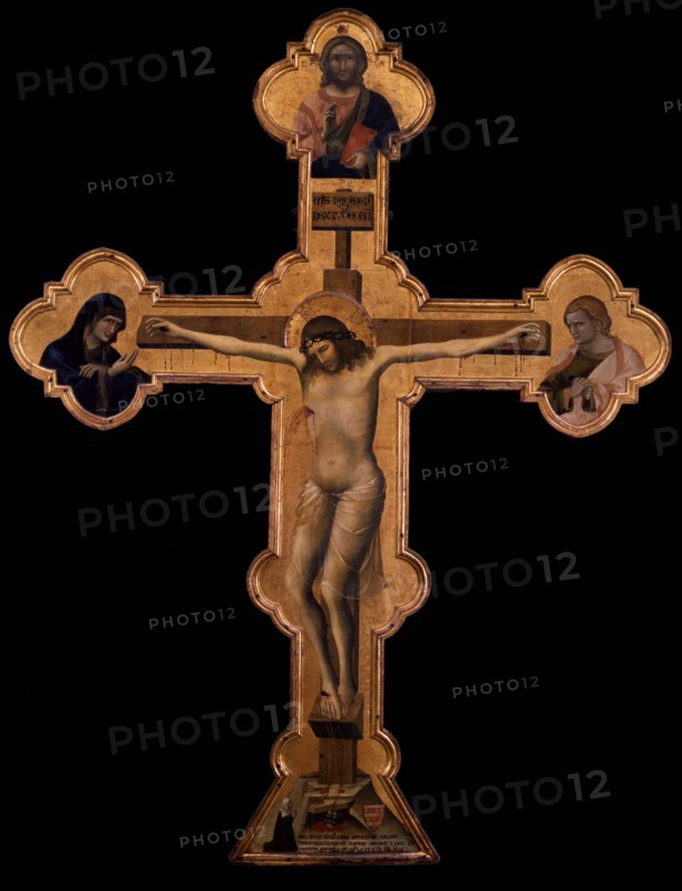 The Crucifix, 1332. Creator: Guariento di Arpo (1310-1370).