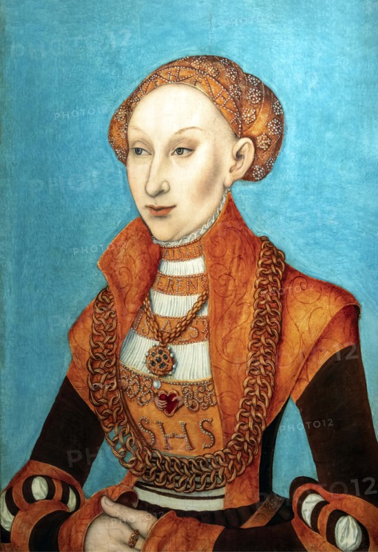 Portrait of Princess Sibylle of Cleves (1512-1554), c1531. Creator: Cranach; Lucas; the Elder (1472-1553).