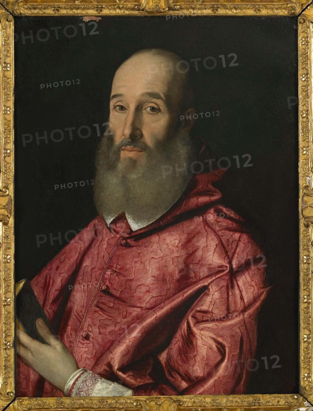 Portrait of Cardinal Giovanni Antoine Perrenot de Granvelle (1517-1586), 1576. Creator: Pulzone; Scipione (1550-1598).