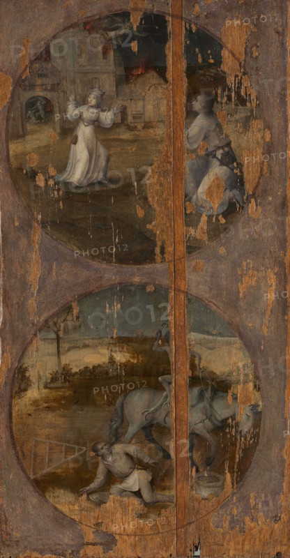 The Hell (reverse), Between 1508 and 1516. Creator: Bosch; Hieronymus (c. 1450-1516).