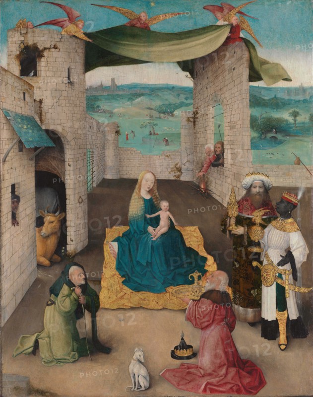 The Adoration of the Magi, c1475. Creator: Bosch; Hieronymus (c. 1450-1516).