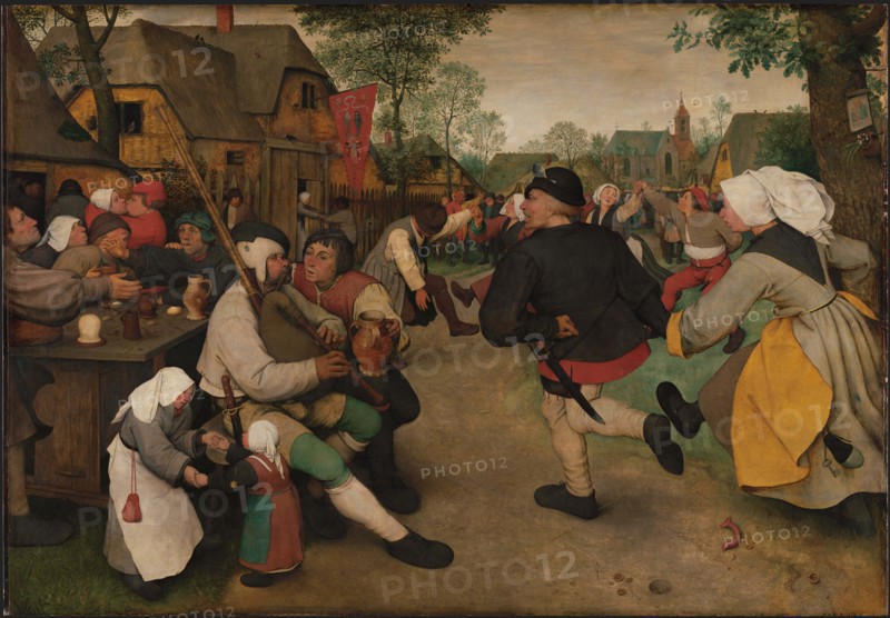 The Peasant Dance, c1568. Creator: Bruegel (Brueghel); Pieter; the Elder (ca 1525-1569).