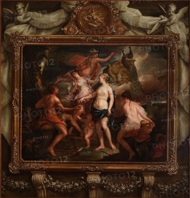 The Judgement of Paris, 1710. Creator: Raoux; Jean (1677-1734).
