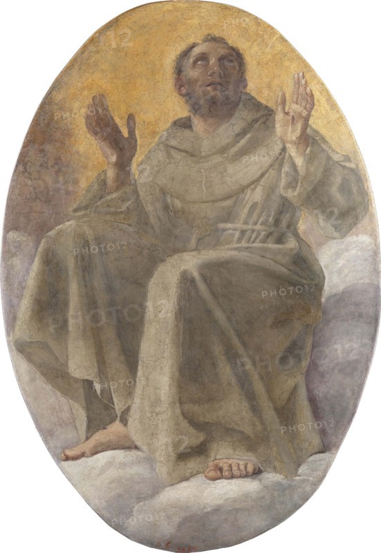 Apotheosis of Saint Francis, 1604-1605 . Creator: Albani; Francesco (1578-1660).