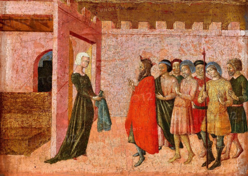 Scene from the life of Saint Margaret of Antioch, 15th century. Creator: Anonymous ().