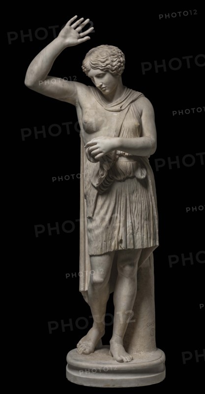 Statue of a wounded Amazon, 2nd cen. AD. Creator: Art of Ancient Rome; Classical sculpture ().