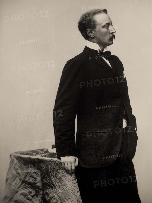 Portrait of Boniface de Castellane (1867-1932), 1897. Creator: Nadar; Gaspard-Félix (1820-1910).