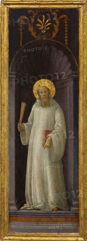 Saint Benedict , c1470-1475. Creator: Lippi; Filippino (1457-1504).