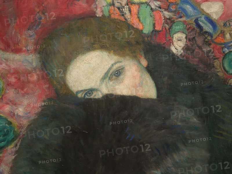 Lady with a Muff, 1916-1917. Creator: Klimt; Gustav (1862-1918).