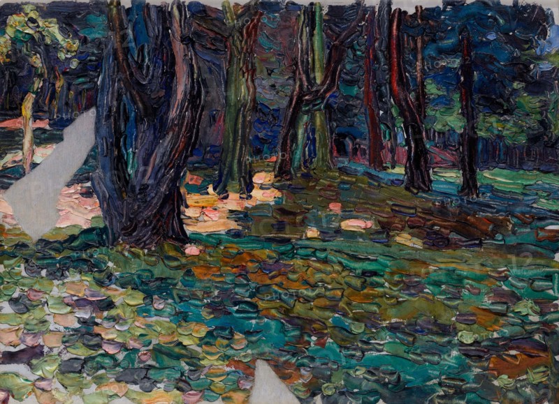 Parc de Saint-Cloud, 1906. Creator: Kandinsky; Wassily Vasilyevich (1866-1944).