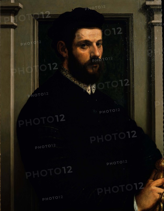 Self-portrait, c1540-1545. Creator: Salviati (Rossi); Francesco (1510-1563).