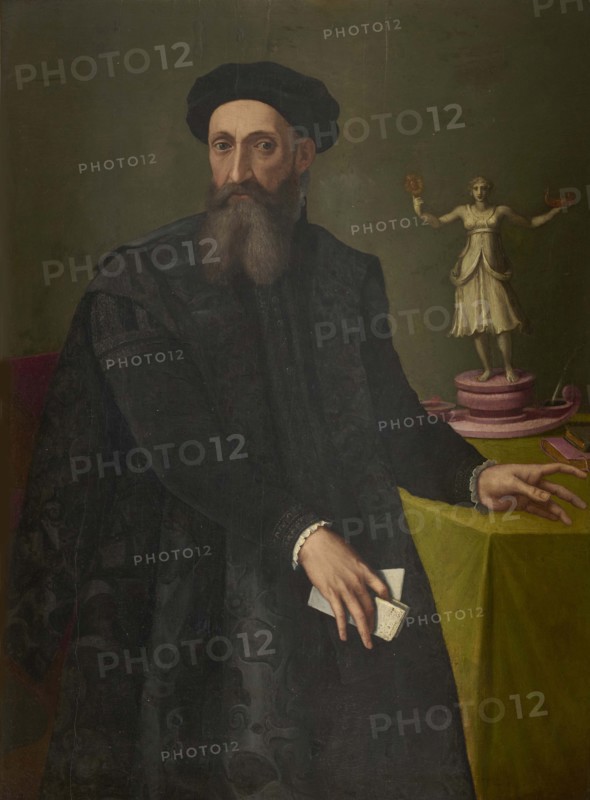 Portrait of Bartolomeo Concini (1507-1578), . Creator: Bronzino; Agnolo (1503-1572).