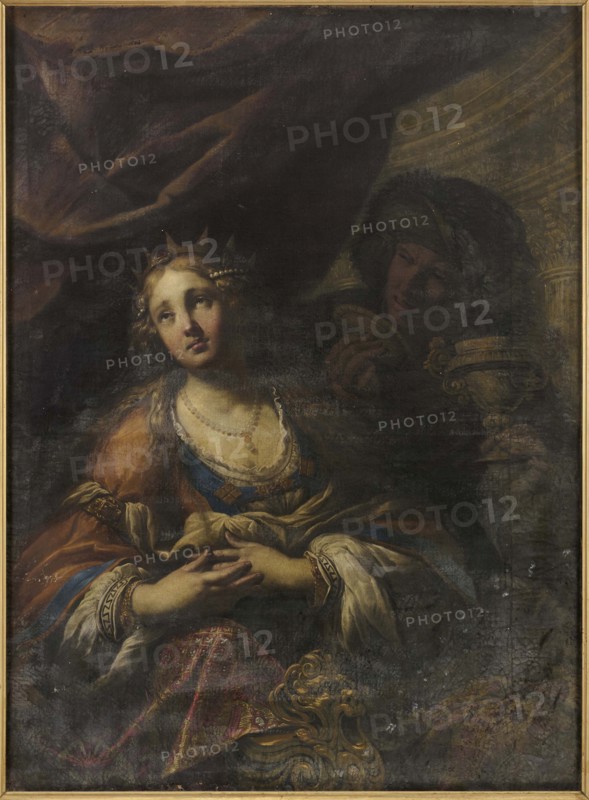 Artemisia and Mausolus, . Creator: Scaglia; Girolamo (ca 1620-1686).