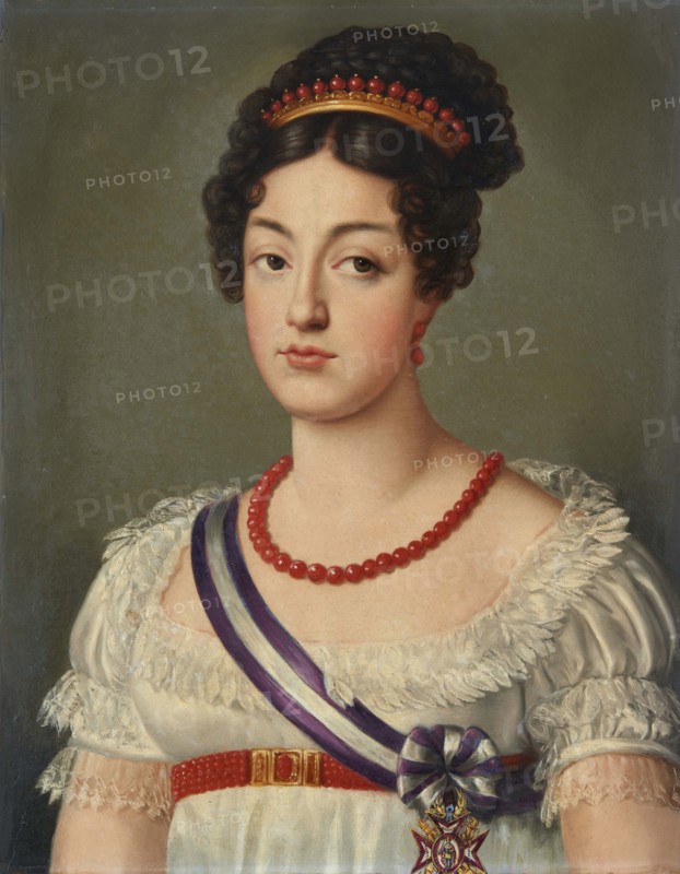 Portrait of Maria Luisa of Spain (1782-1824), Queen of Etruria, Duchess of Lucca, early 19th cen. Creator: Anonymous ().
