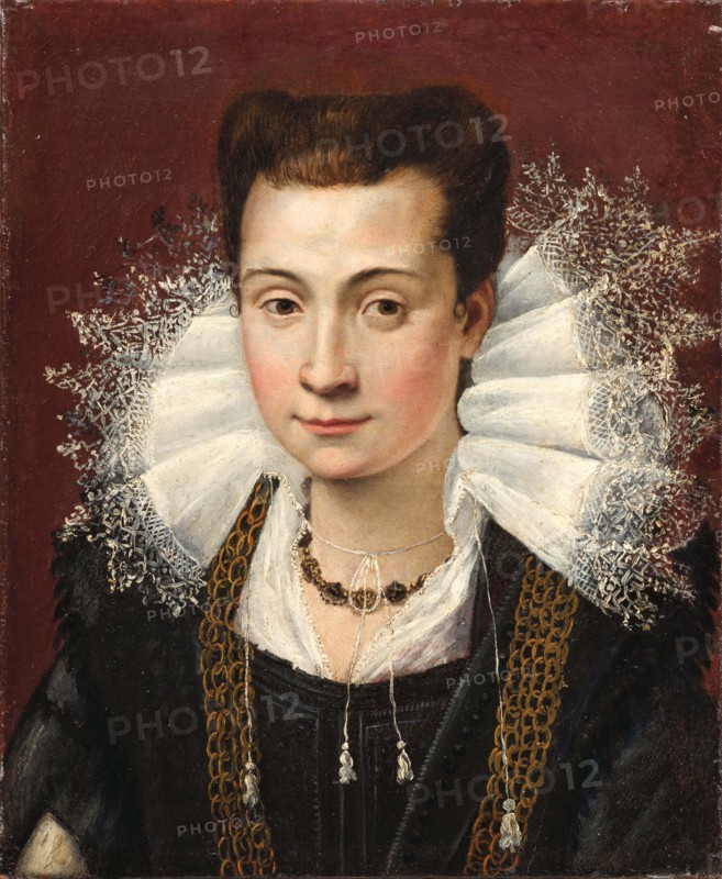Portrait of a young noblewoman (Lavinia Fontana), c 1580. Creator: Anonymous ().