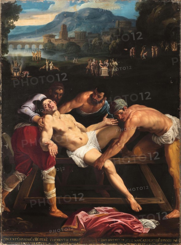 The Martyrdom of Saint Vincent of Saragossa, First third of 17th cen.. Creator: Carracci; Antonio Marziale (1583-1618).