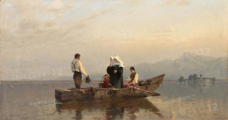 Ave Maria, . Creator: Wopfner; Joseph (1843-1927).