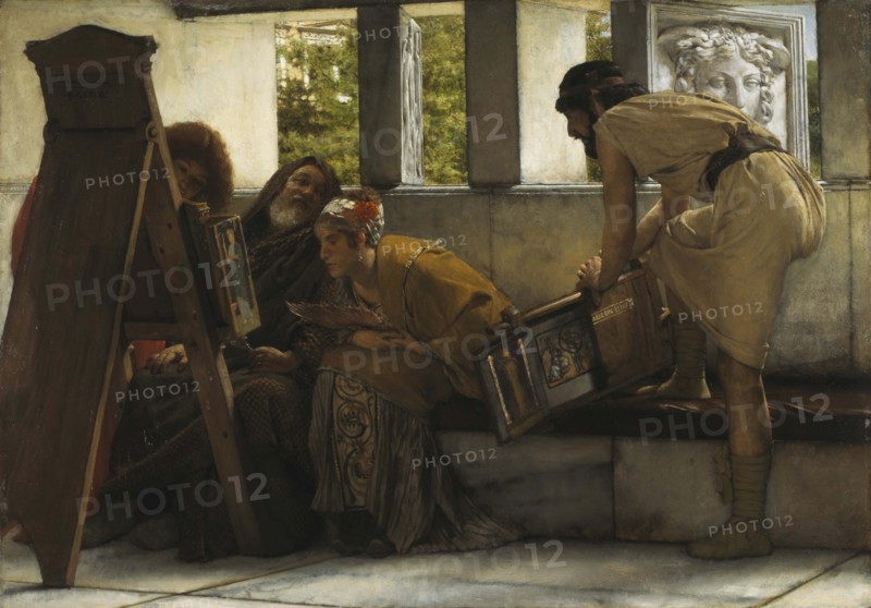 A Roman studio, 1874. Creator: Alma-Tadema; Sir Lawrence (1836-1912).