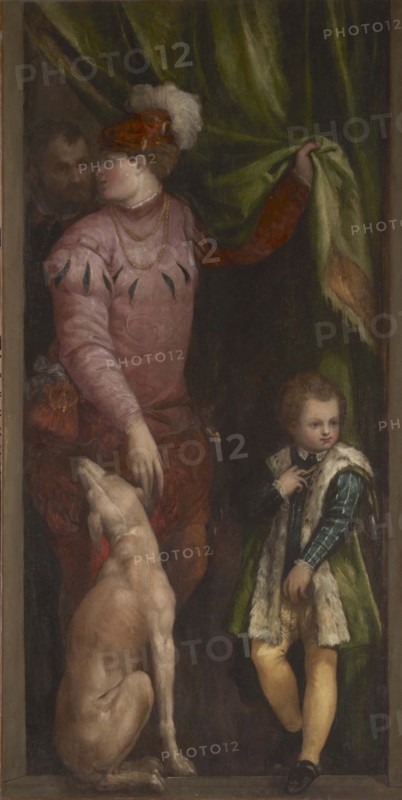 A Boy and a Page, c1570. Creator: Veronese; Paolo (1528-1588).