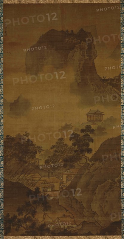 Landscape of Four Seasons: Fall, 15th century. Creator: Sesshu; Toyo (1420-1506).