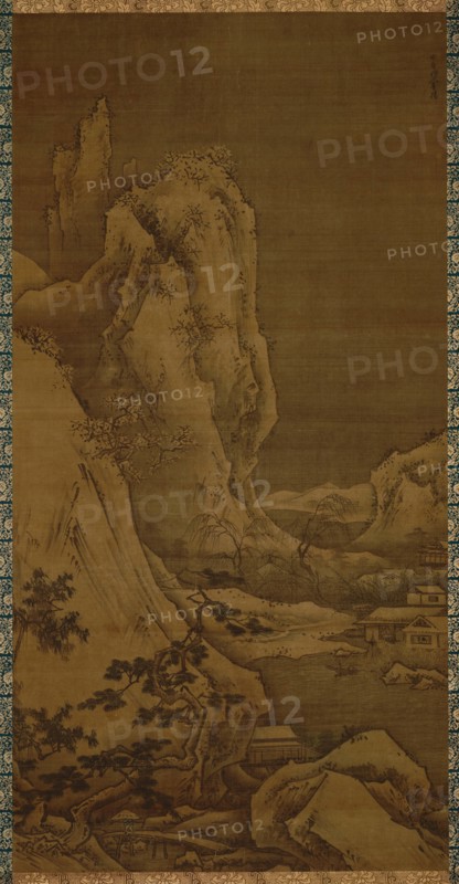 Landscape of Four Seasons: Winter, 15th century. Creator: Sesshu; Toyo (1420-1506).