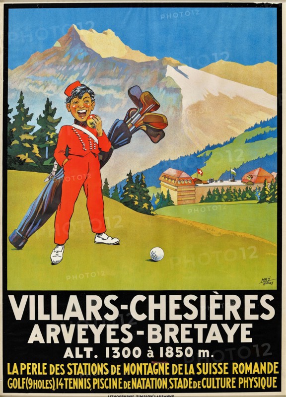 Villars-Chesières, 1925. Creator: May; Walther von (1876-1942).