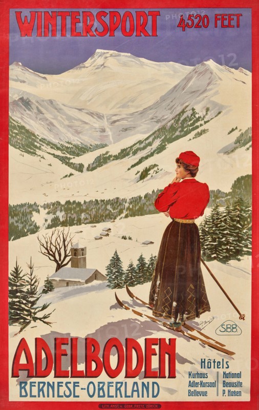 Adelboden, c1905-1906. Creator: Pellegrini; Carlo (1866-1937).