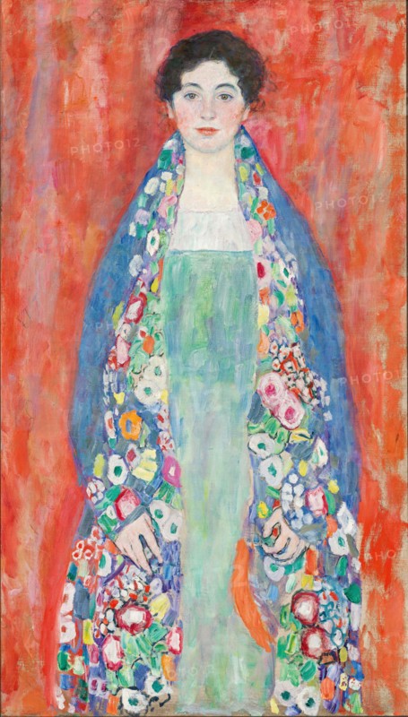Portrait of Miss Lieser, 1917. Creator: Klimt; Gustav (1862-1918).