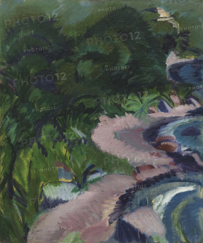 Fehmarn Landscape, 1913. Creator: Kirchner; Ernst Ludwig (1880-1938).