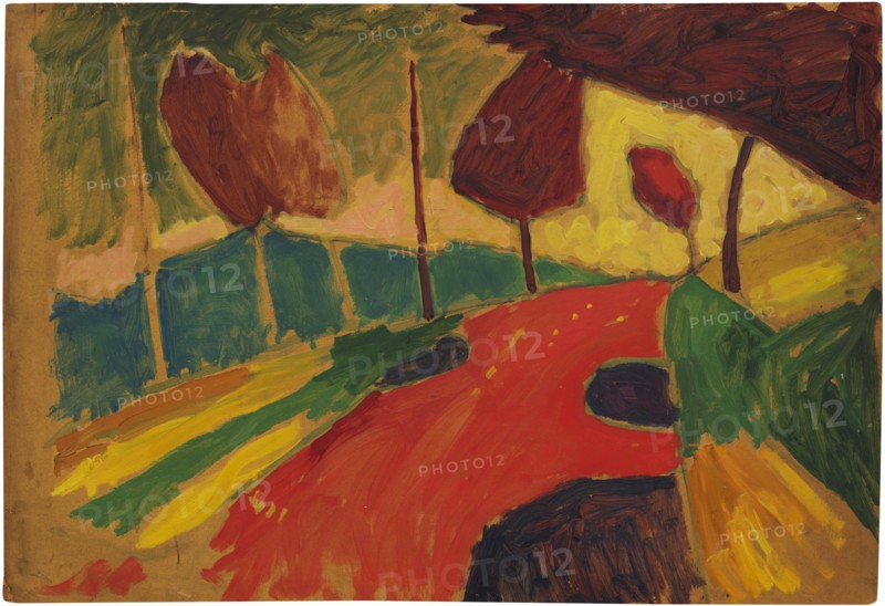 Murnau Landscape, 1909. Creator: Javlensky; Alexei; von (1864-1941).
