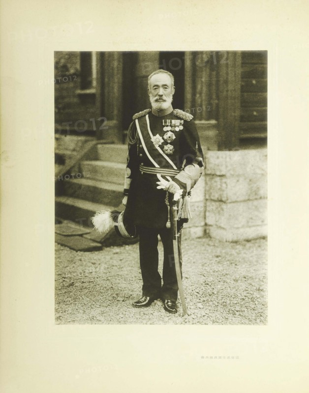 Portrait of Nogi Maresuke (1849-1912), c1904. Creator: Anonymous ().