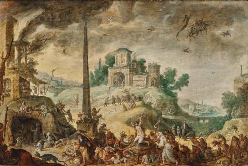 The Witches' Sabbath, 1650. Creator: Heck; Claes Jacobsz van der (1575-1652).