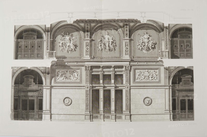The Vienna Imperial Opera, 1885. Creator: Lange; Paul (1850-1890).