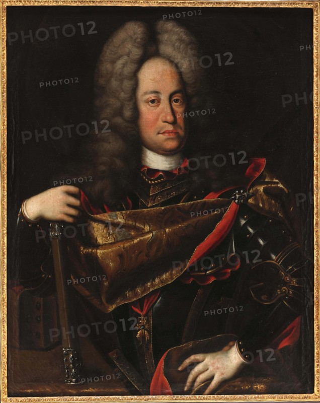 Portrait of Charles VI (1685-1740), Holy Roman Emperor, c1740. Creator: Anonymous ().