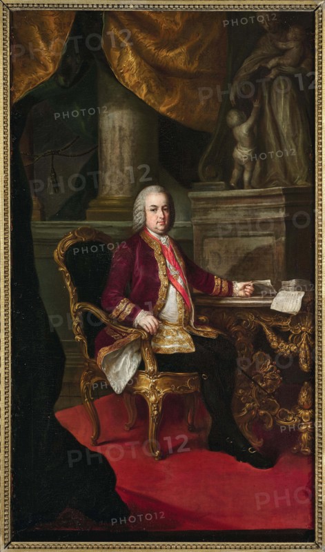 Portrait of Emperor Francis I of Austria (1708-1765), c1780. Creator: Batoni; Pompeo Girolamo (1708-1787).