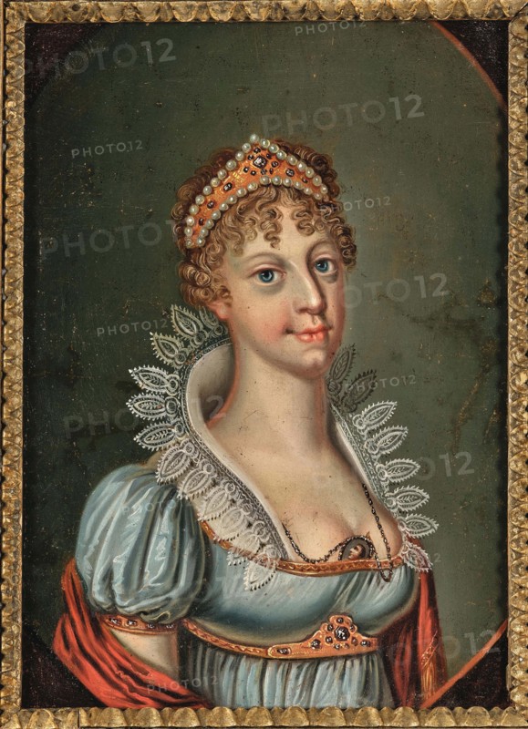 Portrait of the Empress Marie-Louise (1791-1847), c1820. Creator: Anonymous ().