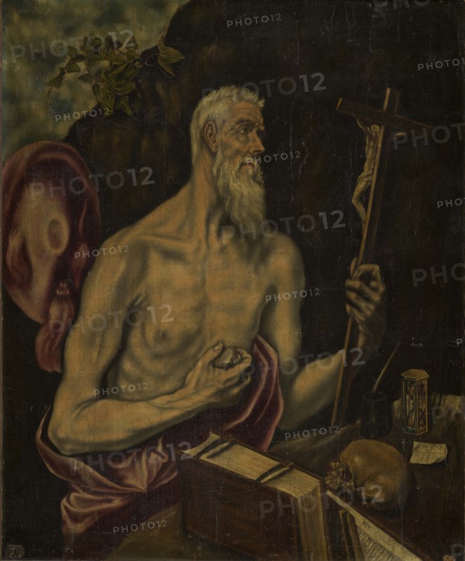 Saint Jerome, . Creator: El Greco; Dominico (1541-1614).