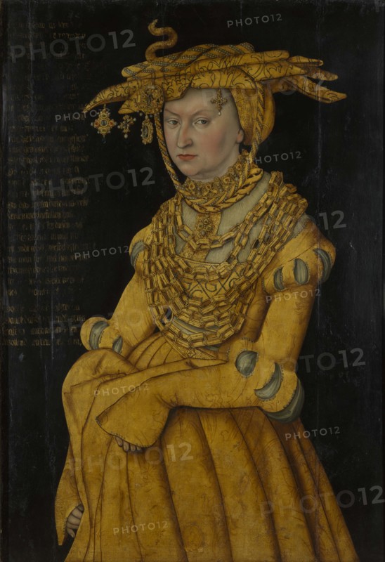 Duchess Catherine of Mecklenburg (1487-1561), after 1515. Creator: Cranach; Lucas; the Elder (1472-1553).