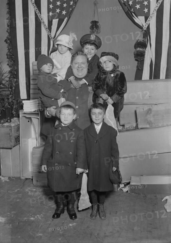 Officer Eugene Cahill at Police Xmas, between c1915 and c1920. Creator: Bain News Service.