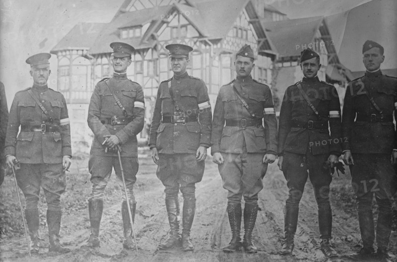 General C.D. Rhoades at Spa, 1918 or 1919. Creator: Bain News Service.