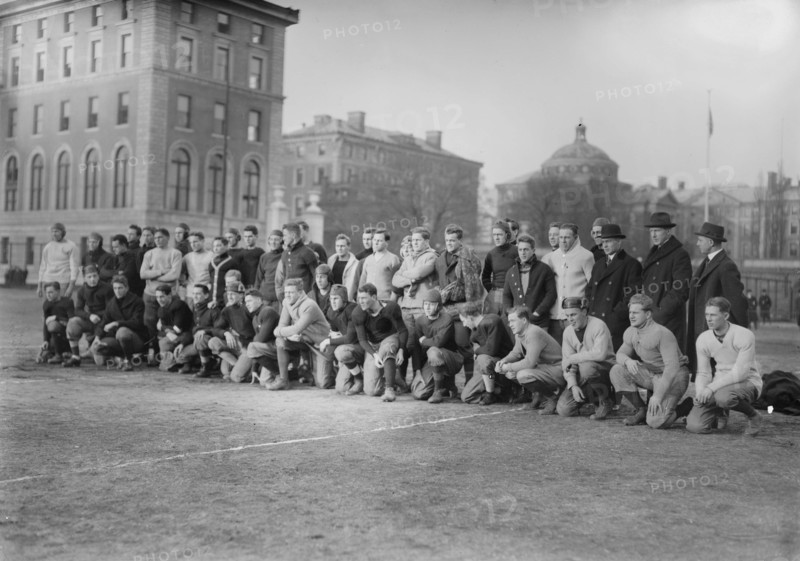 Columbia football squads, 1914. Creator: Bain News Service.